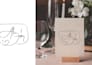 create a luxurious handwritten logo for married couples